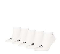 HEAD All Sports Sneaker, Bianco, 31-34 (Pacco da 5) Unisex-Adulto