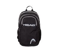 Head - Black zaino per la scuola, 45 x 32 x 14 cm, 2 scomparto, scomparto per laptop