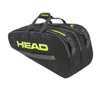 HEAD Borsa da Tennis Base Racquet Bag, Nero/Giallo, M