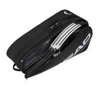 HEAD Borsa per racchette Tour Large, Nero/Bianco | Colore nero/bianco; per il trasporto di racchette e accessori