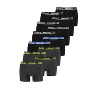 HEAD Boxer, Biancheria intima Uomo, Nero/Verde, L