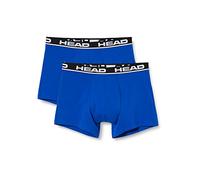HEAD Boxer, Biancheria intima Uomo, Blu/Nero, XXL