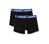 HEAD Boxer, Biancheria intima Uomo, Nero/Blu, S