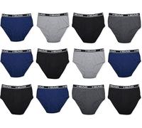 HEAD Boxer Briefs Performance Da Uomo, Briefs, String Bikinis 12-Pack