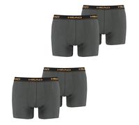 HEAD Boxer Da Uomo Basic Mutande In Cotone Multipack Da 4, 6 E 8 Pezzi