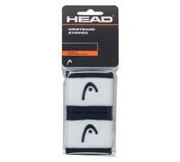 HEAD Bracciale unisex per adulti, a righe, 2,5 cm, blu navy/bianco