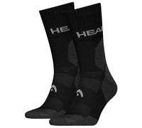 HEAD Escursionismo Tutti i clim Calzini Crew, Nero, 38-42 (Pacco da 2) Unisex-Adulto