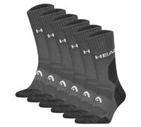 HEAD Calzino sportivo grigio scuro / grigio sfumato / bianco Donna HEAD 43-46 grigio scuro / grigio sfumato / bianco