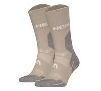 HEAD Calzino sportivo talpa / color fango / bianco Donna HEAD 35-38 talpa / color fango / bianco