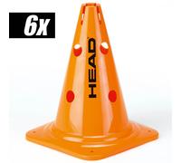HEAD Cappellino Confezione Da 6 Grande - Arancione