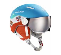 Head - Casco da Sci - Mojo Visor Paw - Taglia Bambino 52-56 cm - Blu