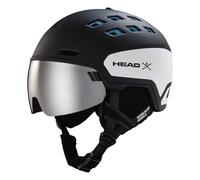 HEAD Casco Sci RADAR VISOR - XL-2XL - BLACK-WHITE-TURQUOISE