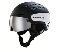 HEAD Casco Sci RADAR VISOR - XL-2XL - BLACK-WHITE-TURQUOISE