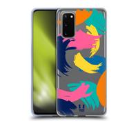 HEAD CASE ABSTRACT STROKES CUSTODIA COVER MORBIDA IN GEL PER SAMSUNG TELEFONI 1