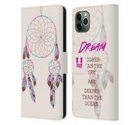 HEAD CASE ACCHIAPPASOGNI CUSTODIA COVER A PORTAFOGLIO PER APPLE iPHONE TELEFONI