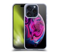 HEAD CASE ACRYLIC POUR PLANETS CUSTODIA COVER MORBIDA IN GEL PER APPLE iPHONE
