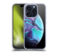 HEAD CASE ACRYLIC POUR PLANETS CUSTODIA COVER MORBIDA IN GEL PER APPLE iPHONE