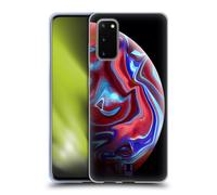 HEAD CASE ACRYLIC POUR PLANETS CUSTODIA COVER MORBIDA IN GEL PER SAMSUNG PHONE 1