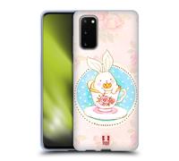 HEAD CASE ADORABLE BUNNIES CUSTODIA COVER MORBIDA IN GEL PER SAMSUNG TELEFONI 1