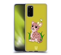 HEAD CASE ADORABLE LITTLE WILD CUSTODIA COVER MORBIDA IN GEL PER SAMSUNG PHONE 1