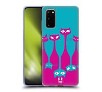 HEAD CASE AL CONTRARIO CUSTODIA COVER MORBIDA IN GEL PER SAMSUNG TELEFONI 1