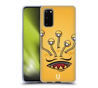 HEAD CASE ALIEN FACE CUSTODIA COVER MORBIDA IN GEL PER SAMSUNG TELEFONI 1