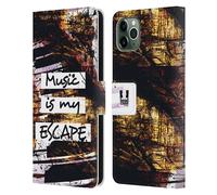 HEAD CASE ALL ABOUT MUSIC CUSTODIA COVER A PORTAFOGLIO PER APPLE iPHONE TELEFONI