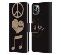 HEAD CASE ALL ABOUT MUSIC CUSTODIA COVER A PORTAFOGLIO PER APPLE iPHONE TELEFONI
