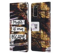 HEAD CASE ALL ABOUT MUSIC CUSTODIA COVER A PORTAFOGLIO PER SAMSUNG TELEFONI 1