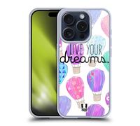 HEAD CASE AMORE MONGOLFIERA CUSTODIA COVER MORBIDA IN GEL PER APPLE iPHONE