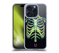 HEAD CASE ANATOMIA A POLIGONI CUSTODIA COVER MORBIDA IN GEL PER APPLE iPHONE