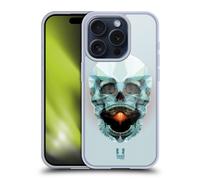 HEAD CASE ANATOMIA A POLIGONI CUSTODIA COVER MORBIDA IN GEL PER APPLE iPHONE