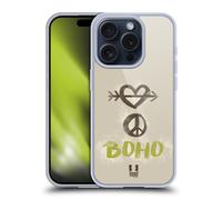 HEAD CASE ANIMA BOHEMIAN CUSTODIA COVER MORBIDA IN GEL PER APPLE iPHONE TELEFONI