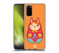 HEAD CASE ANIMAL DOLL CUSTODIA COVER MORBIDA IN GEL PER SAMSUNG TELEFONI 1