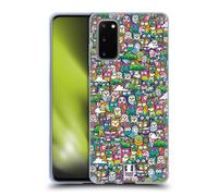 HEAD CASE ANIMAL OVERLOAD CUSTODIA COVER MORBIDA IN GEL PER SAMSUNG TELEFONI 1