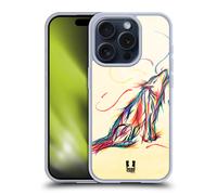 HEAD CASE ANIMAL SCRIBBLES CUSTODIA COVER MORBIDA IN GEL PER APPLE iPHONE PHONES