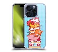 HEAD CASE ANIMAL TOPPINGS CUSTODIA COVER MORBIDA IN GEL PER APPLE iPHONE PHONES
