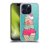 HEAD CASE ANIMAL TOPPINGS CUSTODIA COVER MORBIDA IN GEL PER APPLE iPHONE PHONES