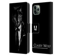 HEAD CASE ANIMALI ALLA MODA CUSTODIA COVER PORTAFOGLIO IN PELLE PER APPLE iPHONE