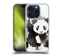 HEAD CASE ANIMALI BIANCO E NERO CUSTODIA COVER MORBIDA IN GEL PER APPLE iPHONE