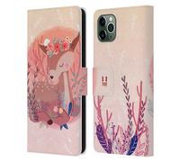 HEAD CASE ANIMALI DEI BOSCHI CUSTODIA COVER A PORTAFOGLIO PER APPLE iPHONE