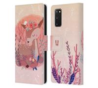 HEAD CASE ANIMALI DEI BOSCHI CUSTODIA COVER A PORTAFOGLIO PER SAMSUNG TELEFONI 1