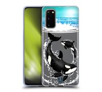 HEAD CASE ANIMALI DEL MARE CUSTODIA COVER MORBIDA IN GEL PER SAMSUNG TELEFONI 1