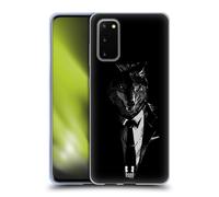 HEAD CASE ANIMALI DI CLASSE CUSTODIA COVER MORBIDA IN GEL PER SAMSUNG TELEFONI 1