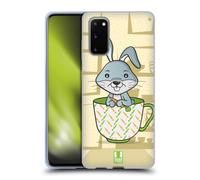 HEAD CASE ANIMALI E TAZZINE CUSTODIA COVER MORBIDA IN GEL PER SAMSUNG TELEFONI 1