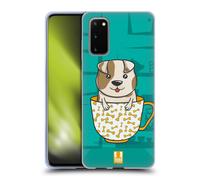 HEAD CASE ANIMALI E TAZZINE CUSTODIA COVER MORBIDA IN GEL PER SAMSUNG TELEFONI 1