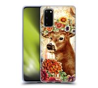HEAD CASE ANIMALI FLOREALI CUSTODIA COVER MORBIDA IN GEL PER SAMSUNG TELEFONI 1