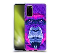 HEAD CASE ANIMALI GEOMETRICI SERIE 2 CUSTODIA COVER MORBIDA IN GEL PER SAMSUNG 1