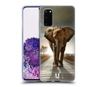 HEAD CASE ANIMALI SELVATICI CUSTODIA COVER MORBIDA IN GEL PER SAMSUNG TELEFONI 1