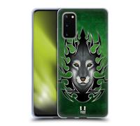 HEAD CASE ANIMALI TRIBALI CUSTODIA COVER MORBIDA IN GEL PER SAMSUNG TELEFONI 1